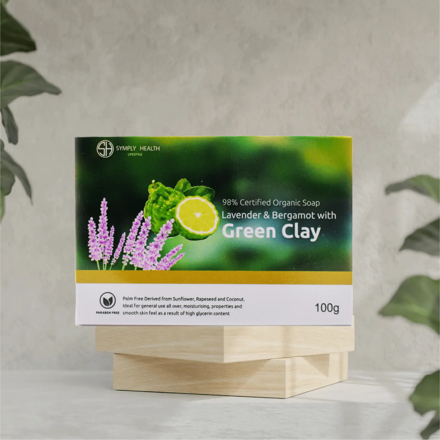 Lavender & Bergamot with Green Clay Soap