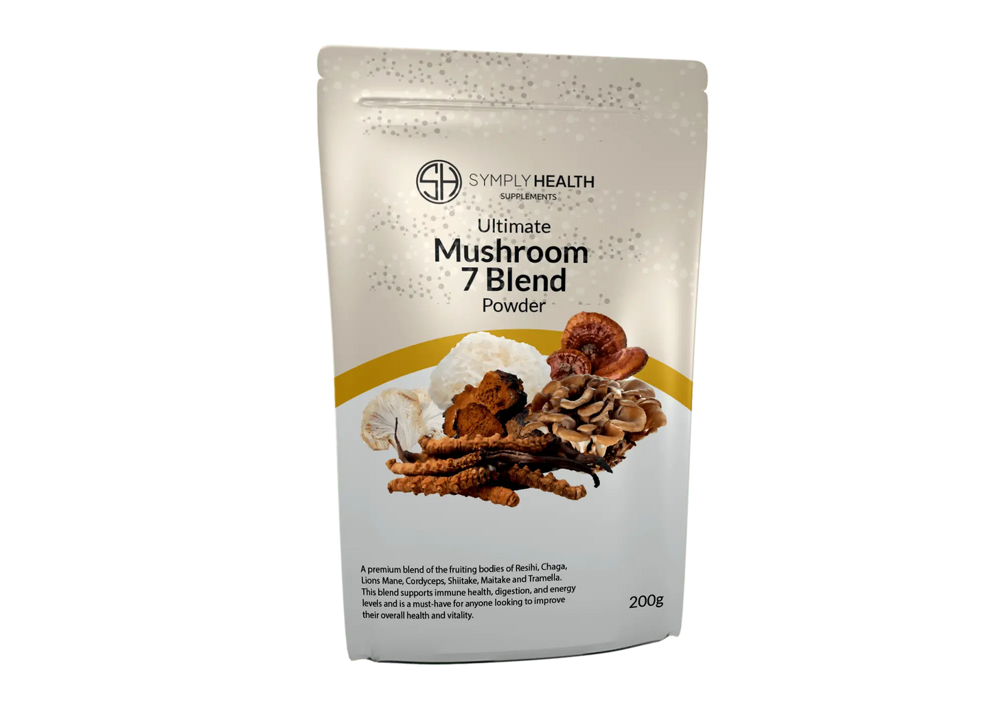 Ultimate Mushroom 7 Blend Powder Symply Health