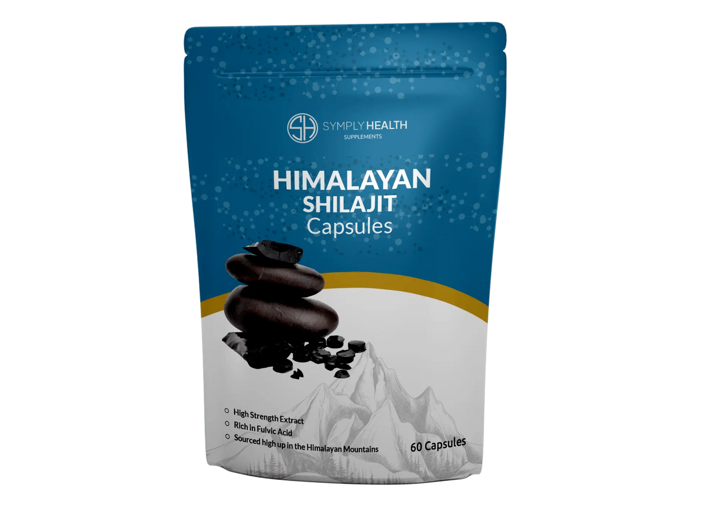Himalayan Shilajit Capsules front